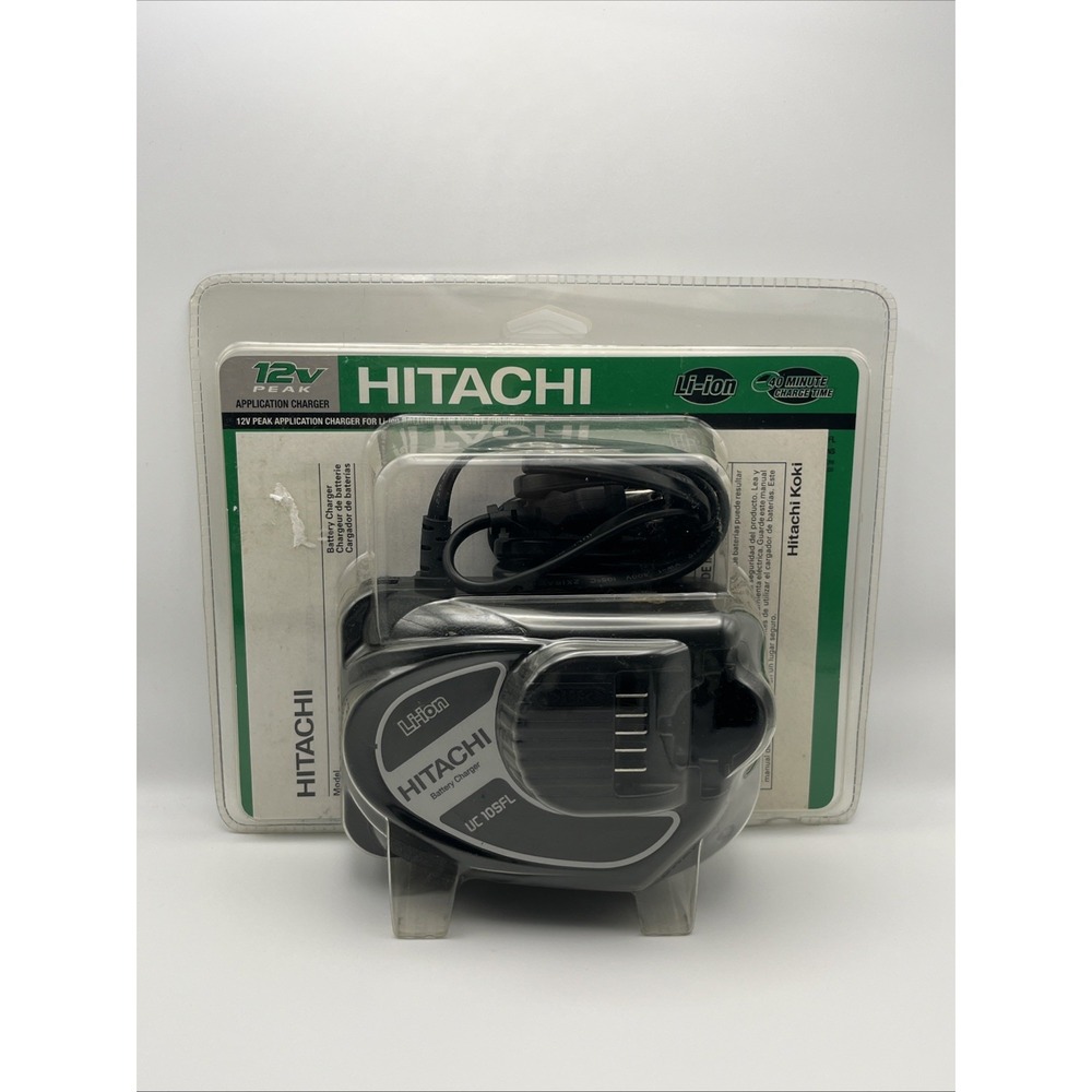 Hitachi UC 10SFL Li-Ion Battery Charger 12 V - 40 Minute Charge‎ Time